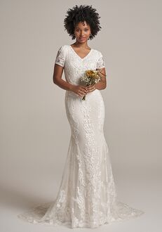 Rebecca Ingram LARKIN LEIGH Sheath Wedding Dress