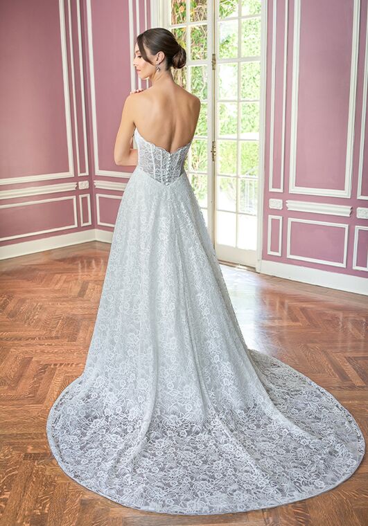 Jasmine Couture HOLLY Fit-and-Flare Wedding Dress - 2