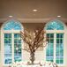 Tree and Candle Escort Card Table