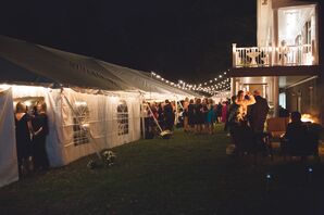 A Tented Backyard Reception in Missouri