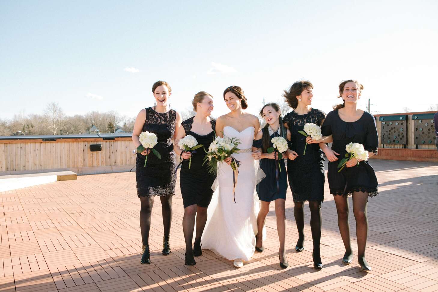 DIY Black Bridesmaid Dresses
