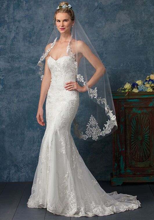 Beloved by Casablanca Bridal BL244 Lapis Mermaid Wedding Dress - 2