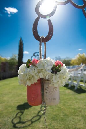 Horseshoe Shephard Hooks for Hanging Aisle Florals