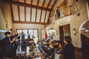 Couple at Intimate Family Gathering