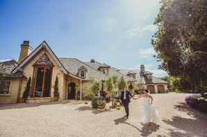 Couple in Front of Rented House