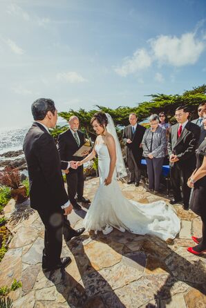 Bride and Groom at Ceremony