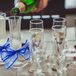 Champagne Pouring in Elegant Glasses