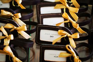 Key West, Florida Luggage Tag Place Cards
