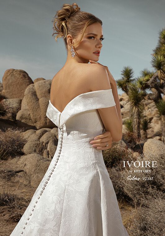 IVOIRE by KITTY CHEN SELMA,V2117 Ball Gown Wedding Dress - 2