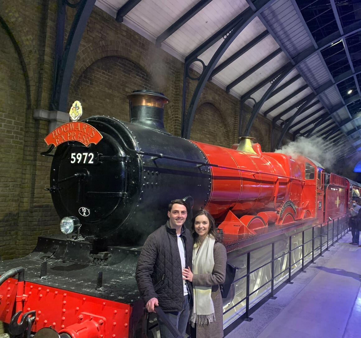 Valentine's Day at the Harry Potter Studio Tour 