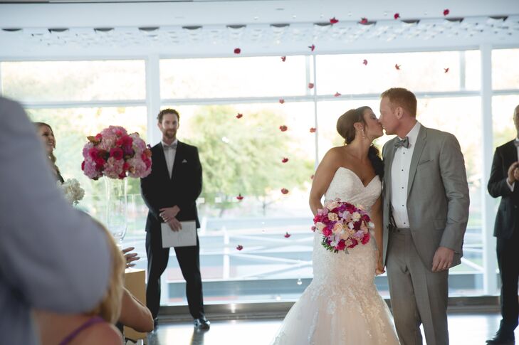 Natalie and Mark provided Polaroid cameras throughout their wedding day so their guests could capture special moments.