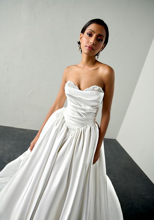 Justin Alexander Signature Echo Ball Gown Wedding Dress - 2