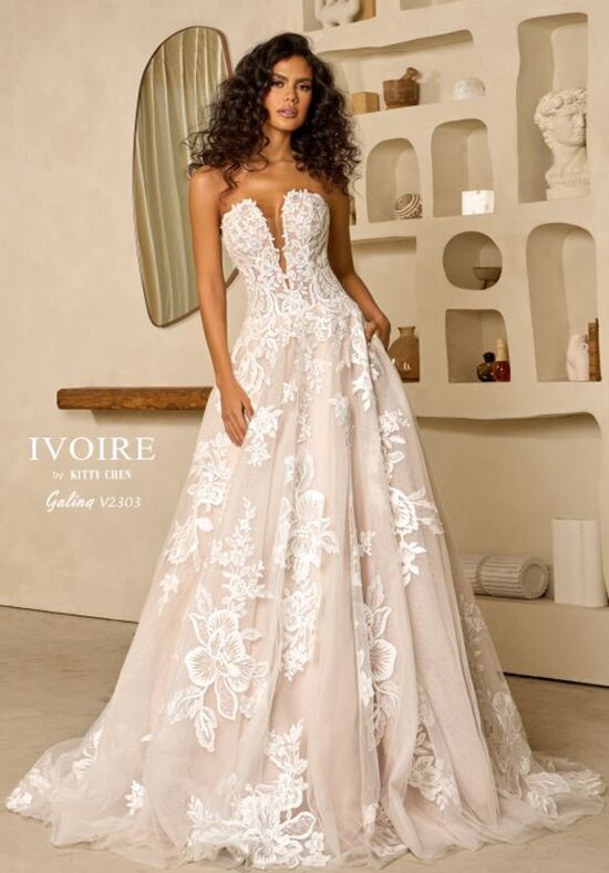 IVOIRE by KITTY CHEN GALINA, V2303 A-Line Wedding Dress - 1