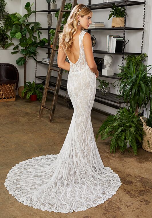 Beloved by Casablanca Bridal BL330 Arden Mermaid Wedding Dress - 2