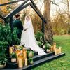 A Woodsy,  Fall Wedding in the Catskills at The Woodhouse Lodge in Greenville, New York