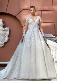 Demetrios 1216 Ball Gown Wedding Dress