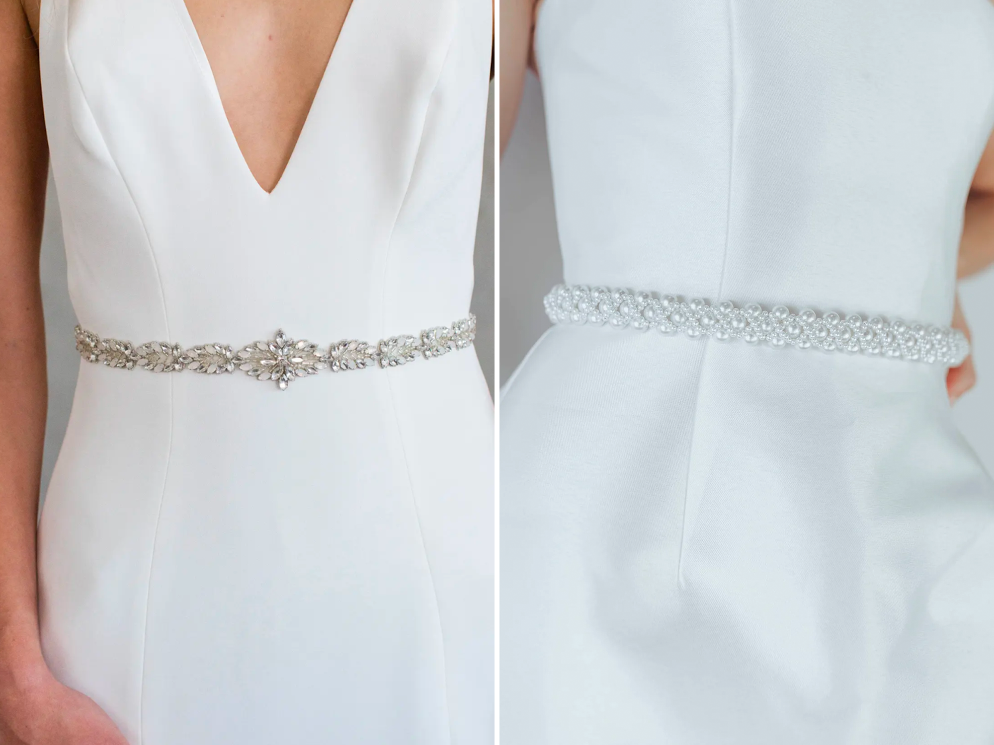 hand-crafted, embroidered bridal belts and sashes-Claude Bridal Studio