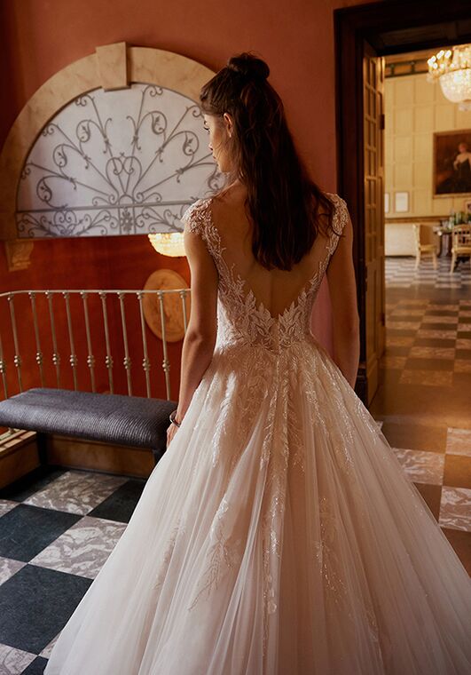 Justin Alexander Idina Ball Gown Wedding Dress - 2