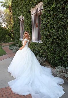 Essense of Australia D3245 Ball Gown Wedding Dress