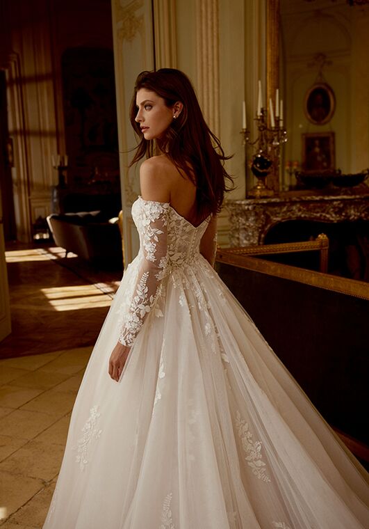 Justin Alexander Janelle Ball Gown Wedding Dress - 3