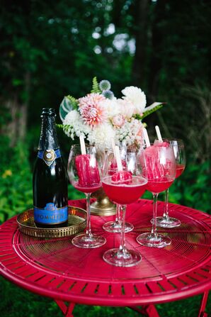 Champagne Popsicles