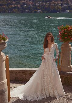 Justin Alexander Isley A-Line Wedding Dress