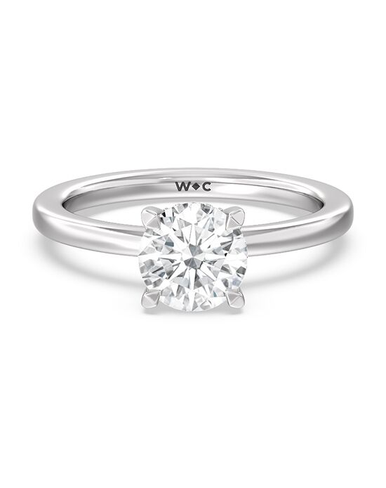 With Clarity Classic Princess, Cushion, Emerald, Pear, Radiant, Round, Oval Cut Engagement Ring - 1