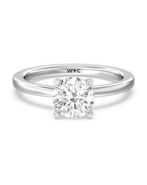 With Clarity Classic Princess, Cushion, Emerald, Pear, Radiant, Round, Oval Cut Engagement Ring