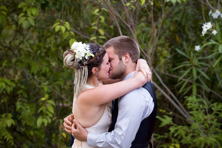 Ivory Stephanotis Hair Flowers