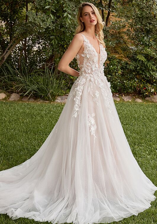 Ladivine CDS436W Ball Gown Wedding Dress - 3