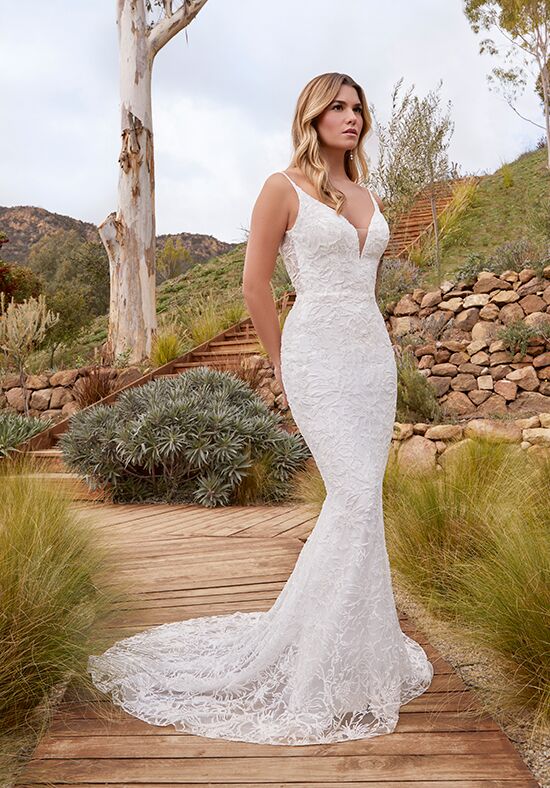 Beloved by Casablanca Bridal BL413 Polly Fit-and-Flare Wedding Dress - 1