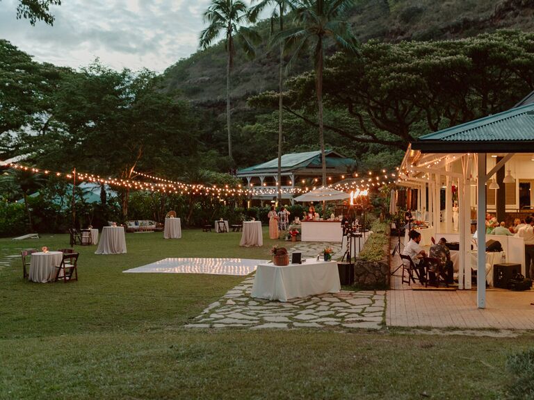Oahu wedding venue in Haleiwa, Hawaii.
