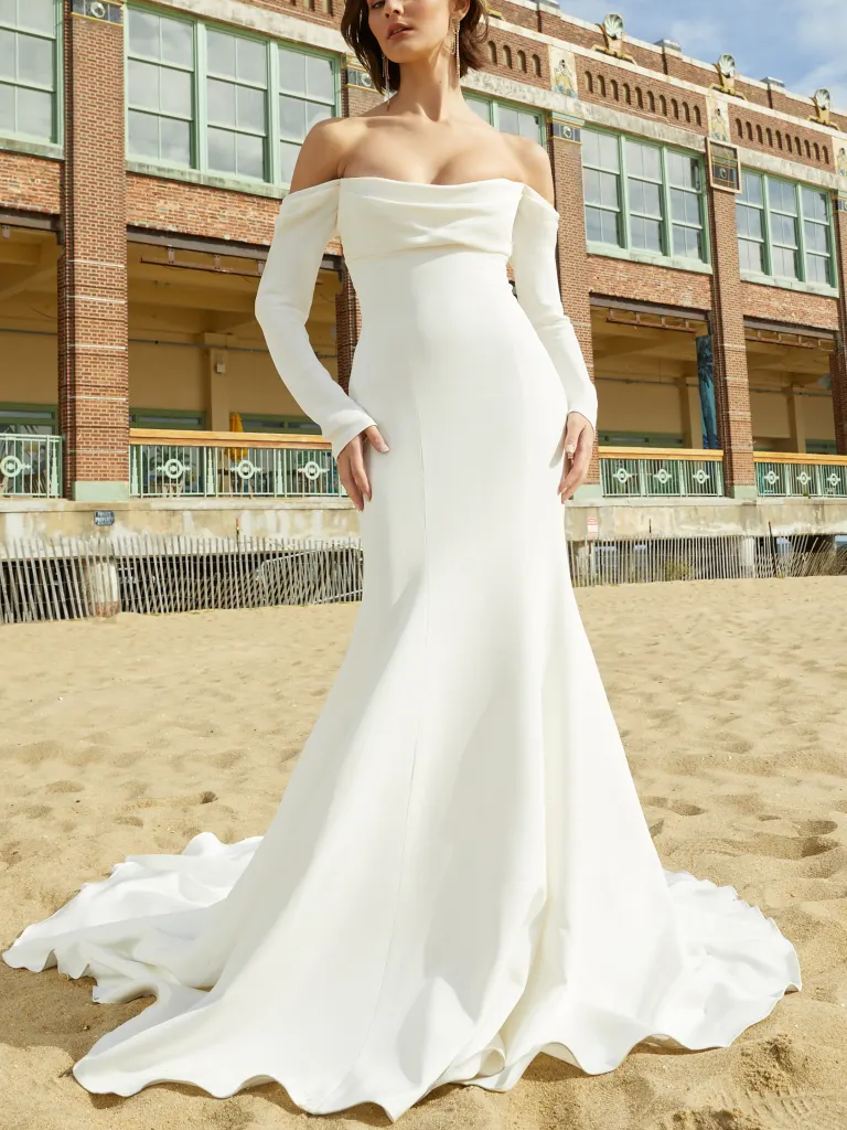 24 Trending Long-Sleeve Wedding Dresses for 2024