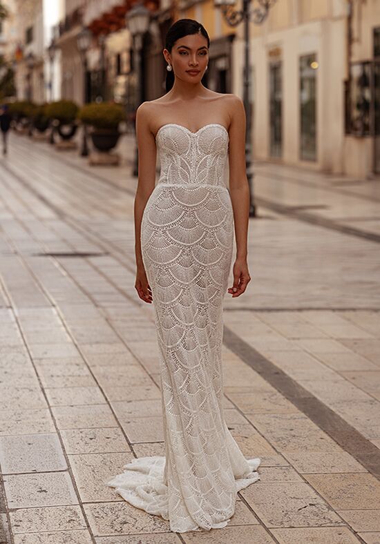 Carfelli Gorgeous Trumpet Wedding Dress - 1