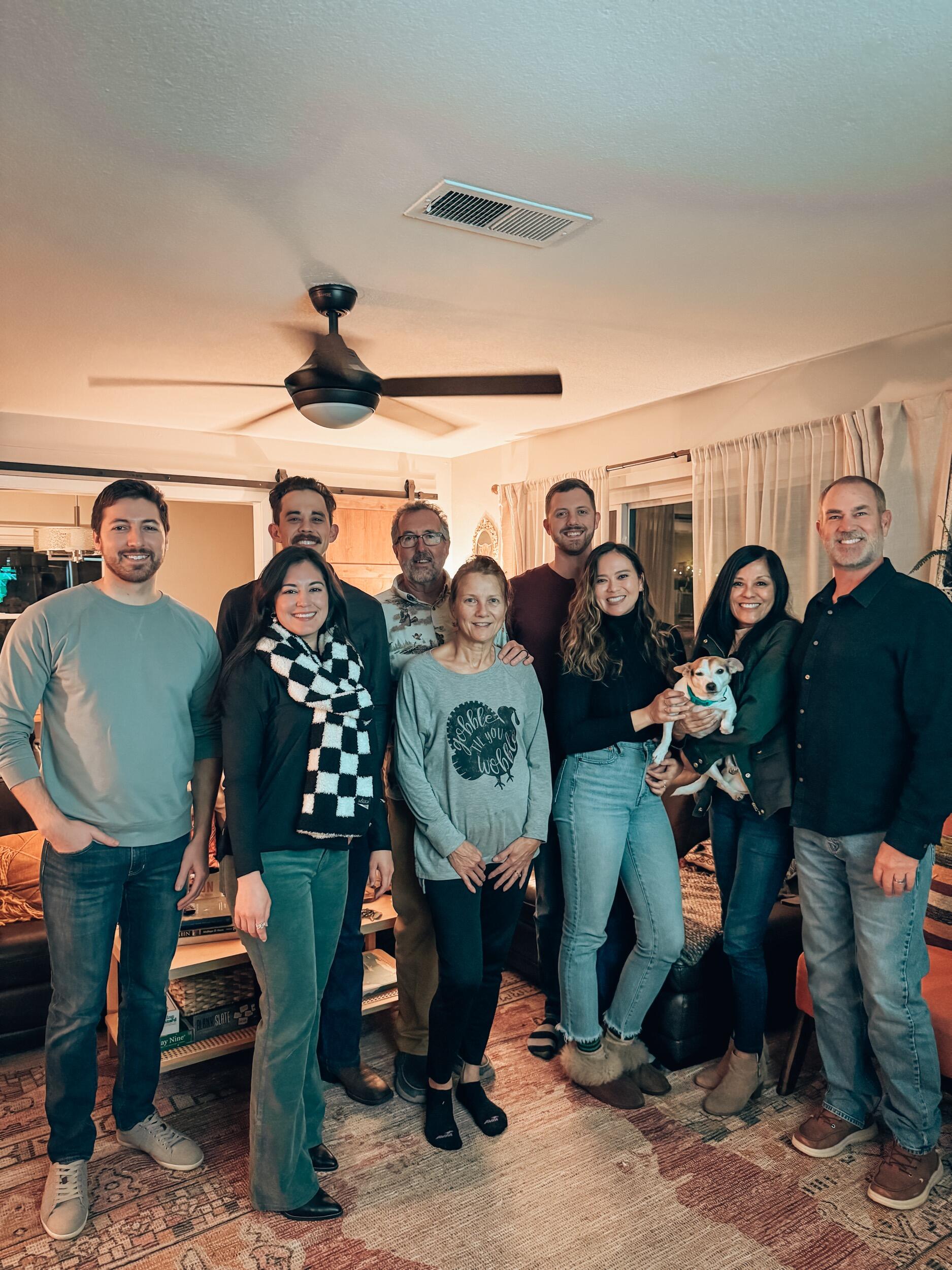 Hosted our first Thanksgiving!