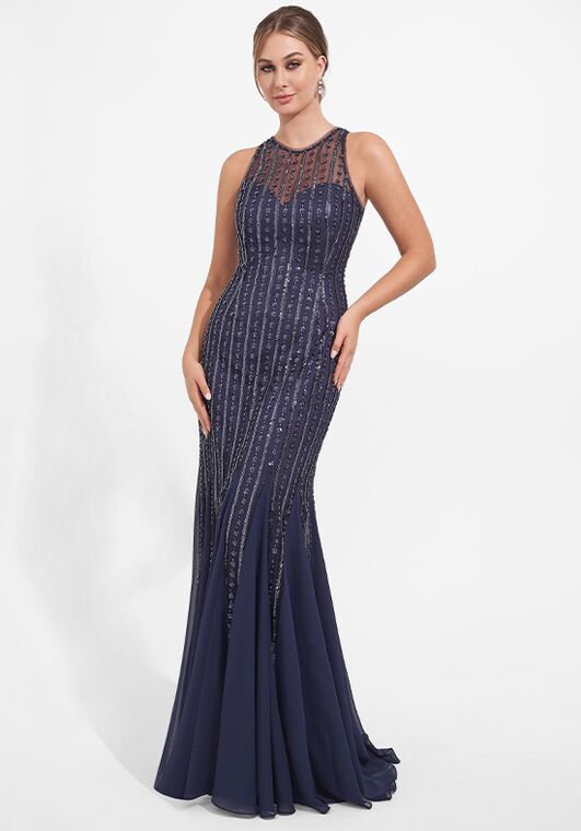Jade Couture Mother of the Bride by Jasmine K278023 Blue Mother Of The Bride Dress - 2