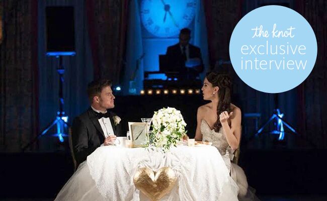 Christy Carlson Romano on her wedding day