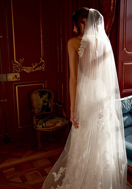 Justin Alexander Jada Fit-and-Flare Wedding Dress - 3
