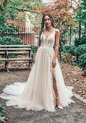 floor length wedding dress