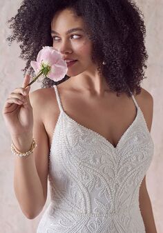 Maggie Sottero AMBREAL Sheath Wedding Dress