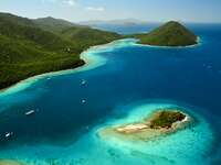 photo vi us virgin islands picture of st john and beaches glowing with aquamarine water