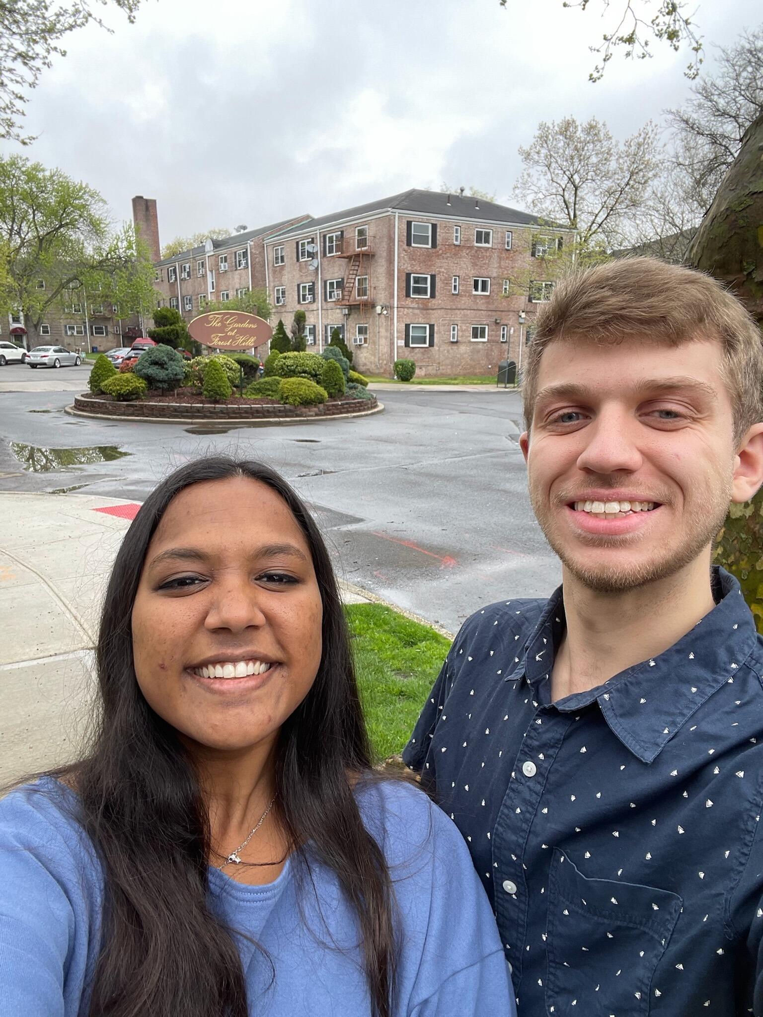 Visiting the Forest Hill apartment in Queens where Trisha's mom grew up 
