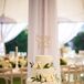 Rustic Ivory Buttercream Wedding Cake