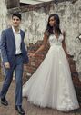 Rebecca Ingram RAELYNN A-Line Wedding Dress - thumbnail - 3