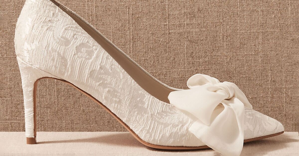 On-trend metallic bridal heels from Jimmy Choo's new bridal collection