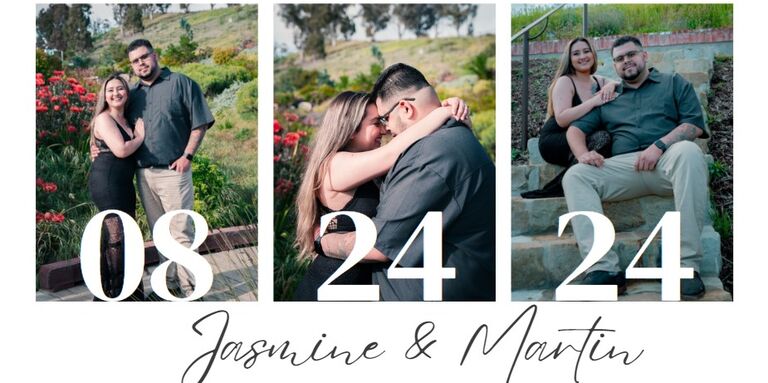 Jasmine & Martin Home Page Banner
