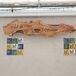 Ben's brother made a custom wooden sign with the couple's names on it.