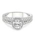 Friendly Diamonds Glamorous Princess, Asscher, Cushion, Emerald, Heart, Marquise, Pear, Radiant, Round, Oval Cut Engagement Ring - thumbnail - 2