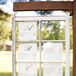 Vintage Window Pane Seating Chart
