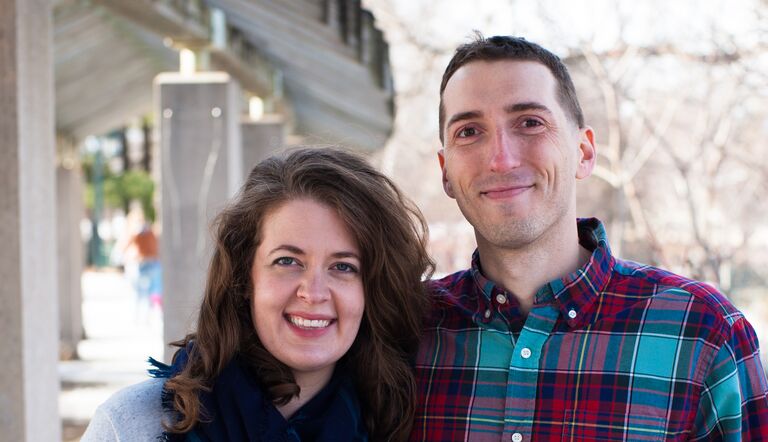 Molly & Justin Home Page Banner